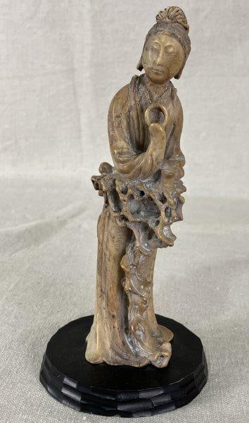 Chinese Soapstone Figural Carving (1 of 8)