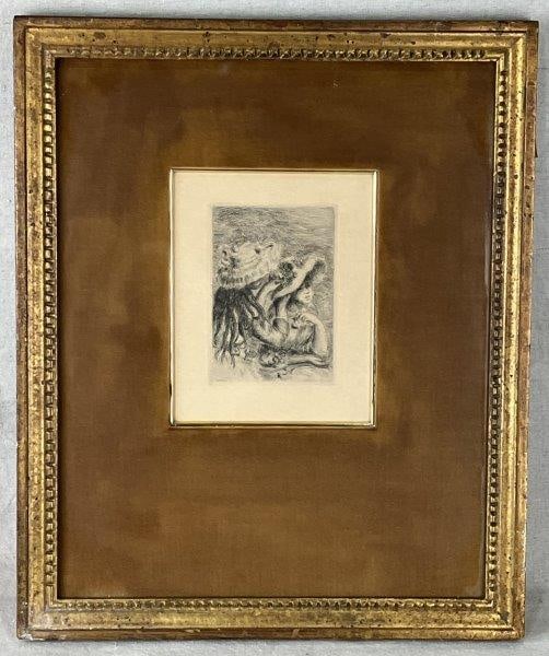 Pierre-Auguste Renoir Etching, “Le Chapeau Epingle” (Pinning the Hat), 1897 (1 of 7)