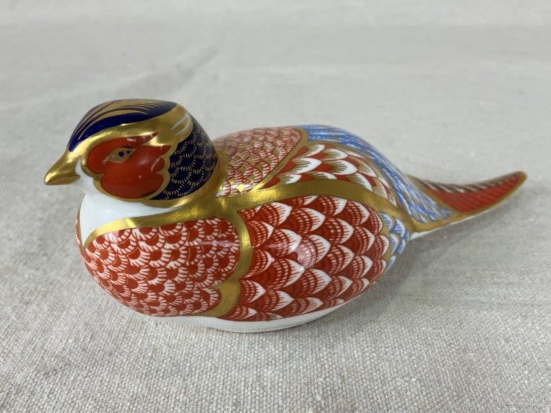 Royal Crown Derby Pheasant Figurine (1 of 10)