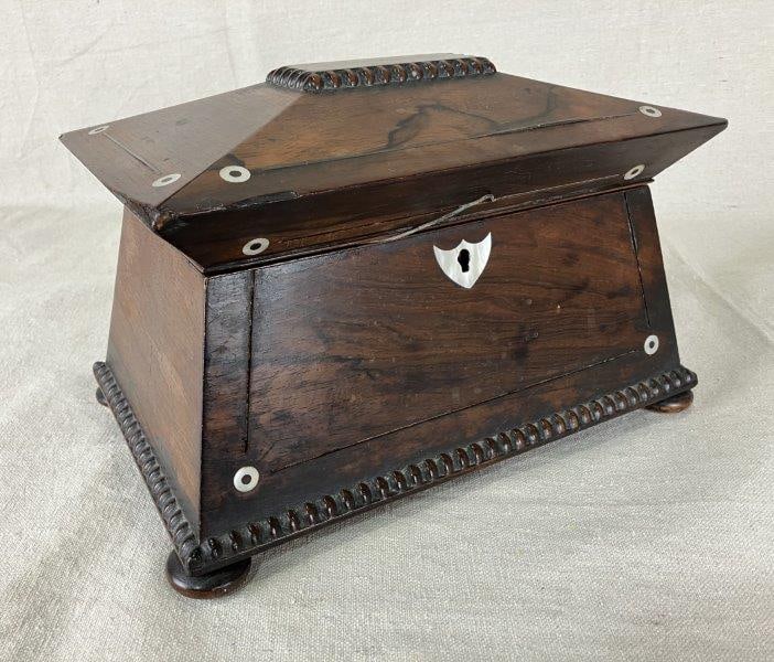 Mother-of-Pearl Inlaid Tea Box (1 of 13)