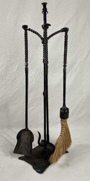 Wrought Iron Fire Tools (1 of 9)