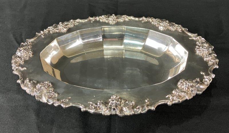 English Silverplate Serving Bowl (1 of 6)