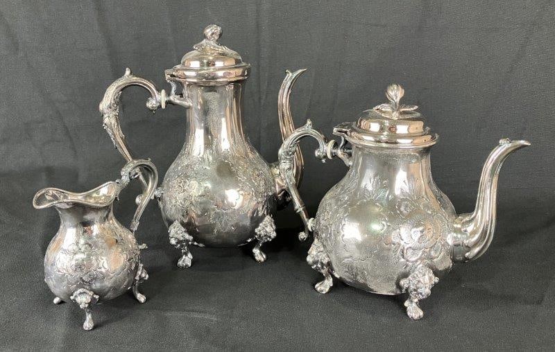 Silverplate Tea Service Assortment (1 of 15)