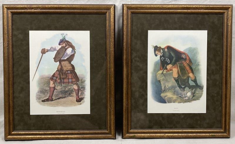 Pair of McIan’s Highlanders Lithographs (1 of 7)