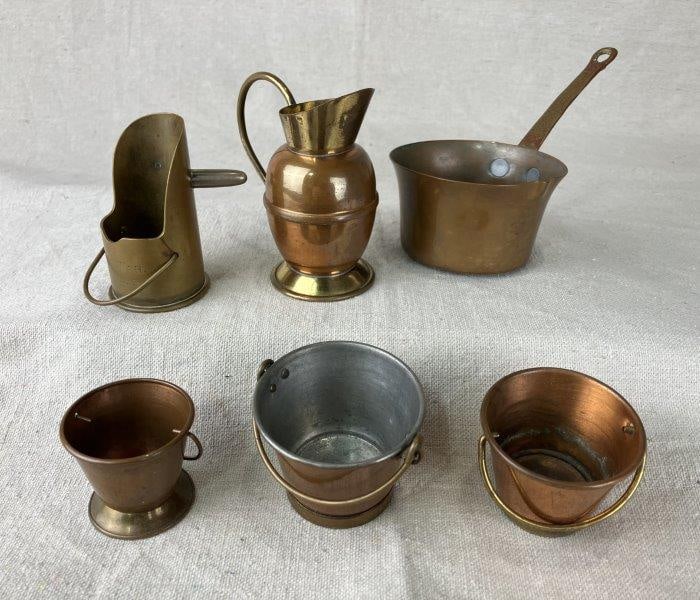 Six Piece Copper and Brass Assortment (1 of 16)