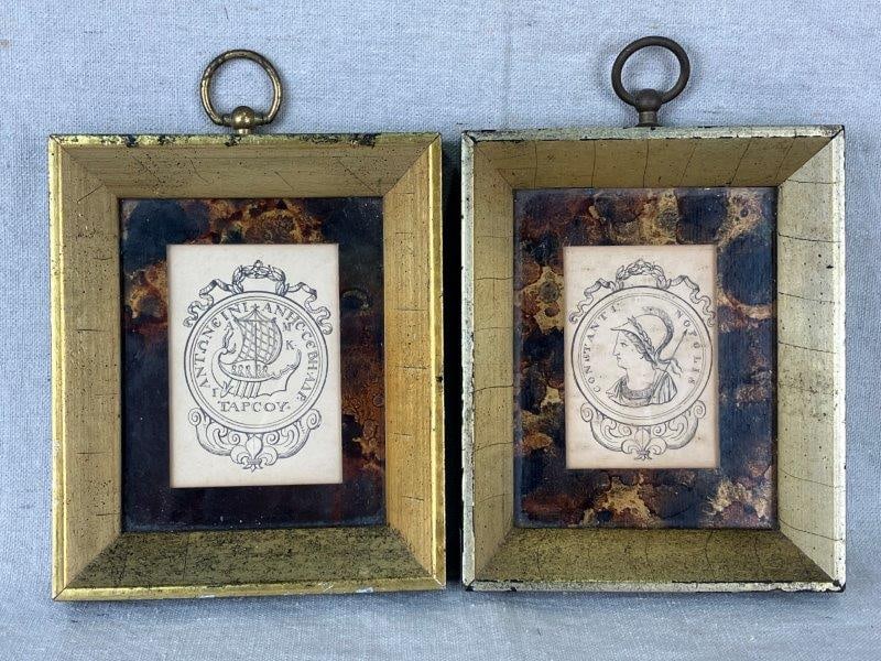 Two Classical Motif Lithographs (1 of 8)