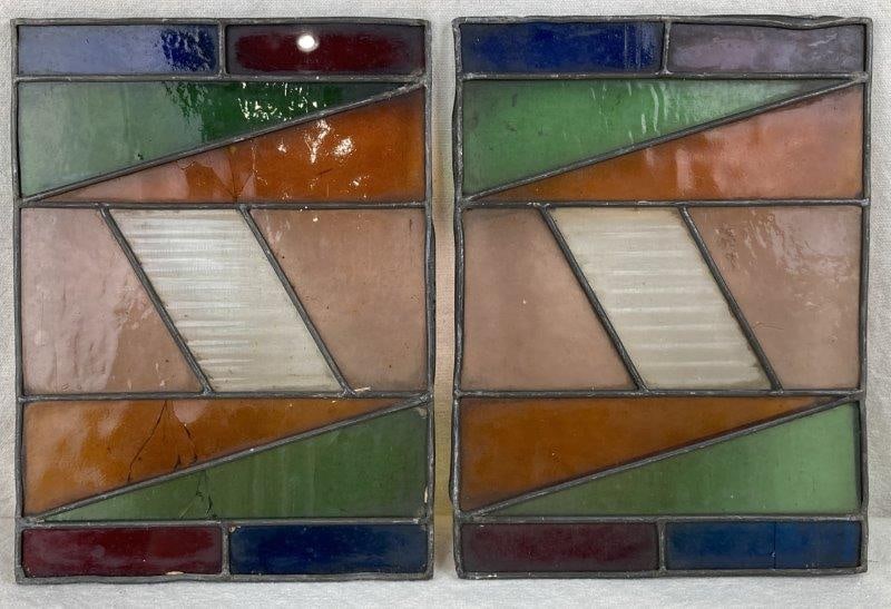 Pair of Stained Glass Suncatchers (1 of 8)