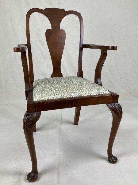 Queen Anne Style Armchair (1 of 10)
