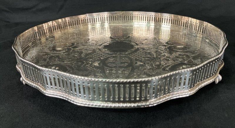 Reed & Barton Sheffield Silverplate Tray (1 of 8)