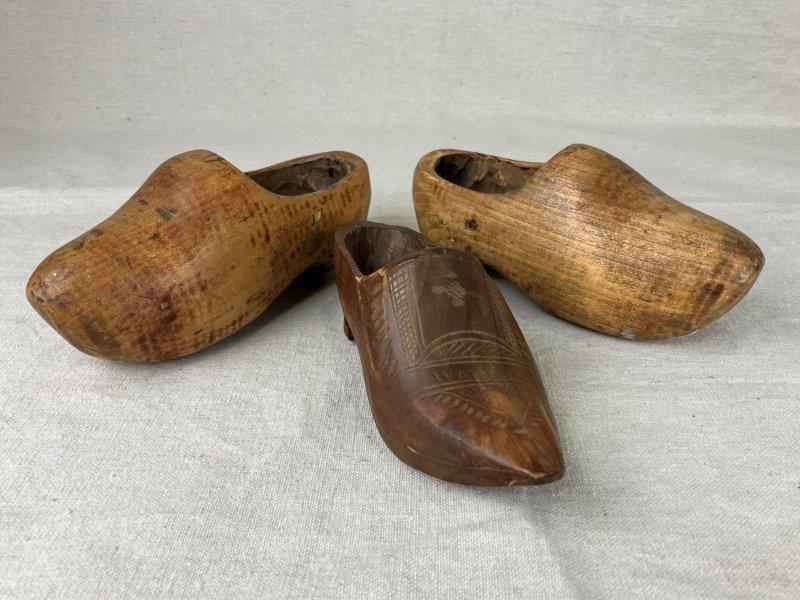 Hand-Carved Wooden Clogs (1 of 15)