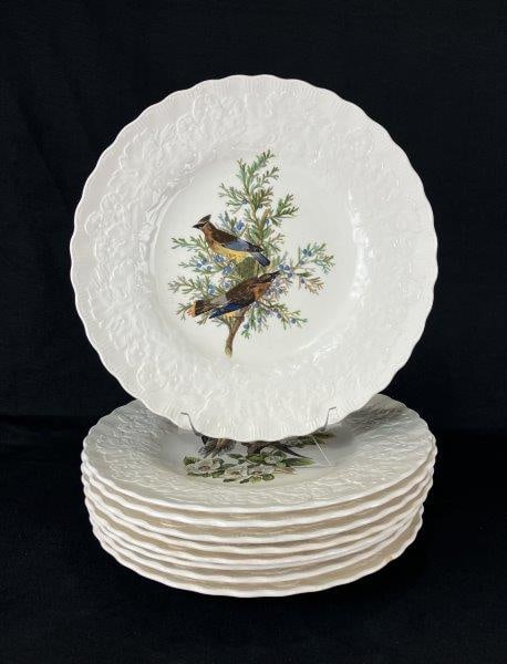 Alfred Meakin "Audubon’s Birds of America" Plates, Set of Nine (1 of 15)
