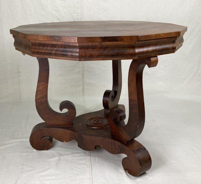 Empire Mahogany Center Table (1 of 11)