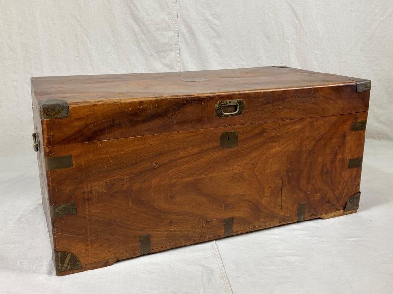 19th-Century Chinese Export Camphorwood Trunk (1 of 10)