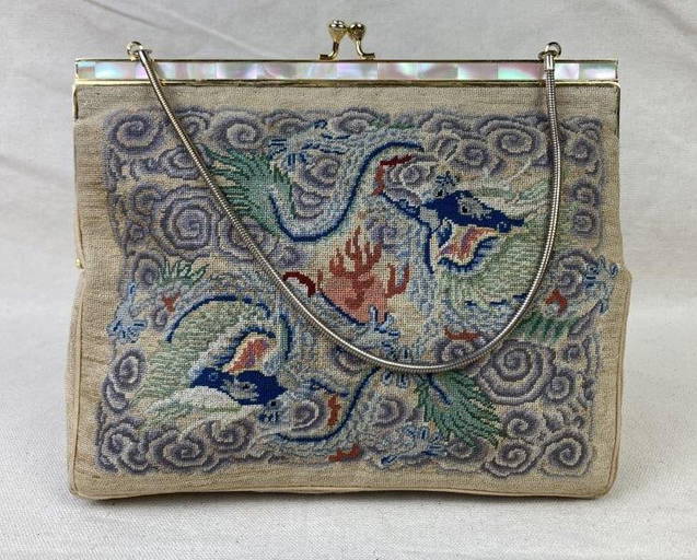 Pair Of Vintage Horn Clutches Handbags