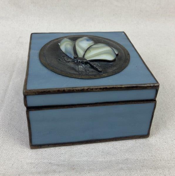Art Glass Butterfly Box by Daniel Boone (1 of 9)