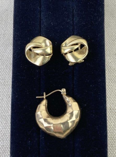 14K Gold Earring Lot (1 of 5)