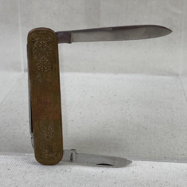 Gentleman's Brass Pocket Knife by Paul A. Henkels (1 of 6)