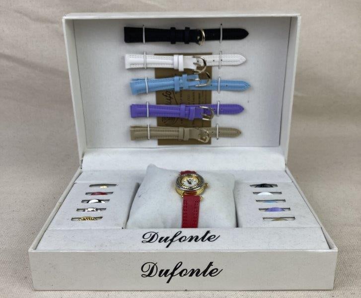 Dufonte by Lucien Picard Watch with Interchangeable Bezels and Bands (1 of 8)
