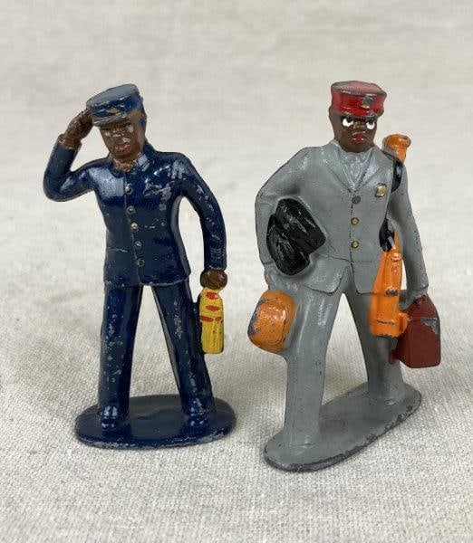 Black Americana Railroad Lead Figurines (1 of 11)