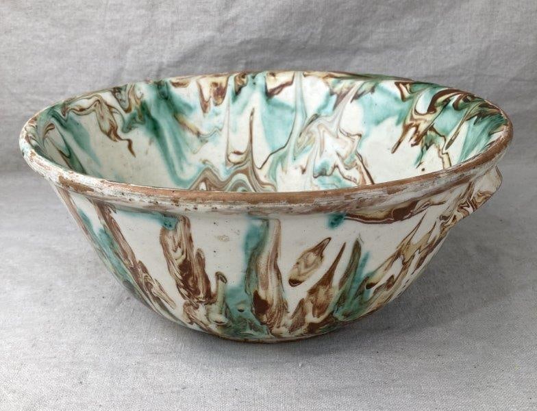 Antique Mochaware Bowl (1 of 6)