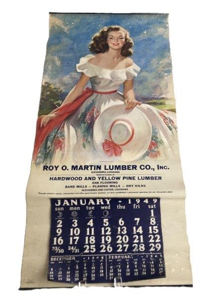 Bradshaw Crandell Pin-Up Calendar, “Rose of Tralee” (1 of 11)