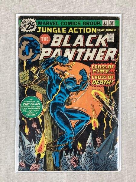 Jungle Action #21 Featuring the Black Panther  (Marvel Comics, May 1976) (1 of 16)