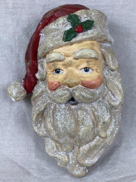 Vintage Santa Face Wall Art, (1 of 5)