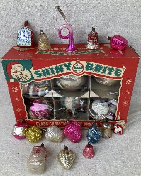 Vintage Glass Christmas Tree Ornaments (1 of 6)