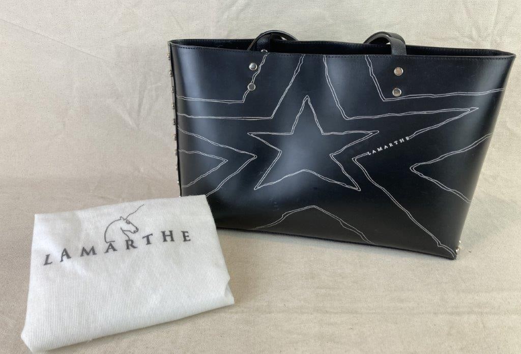Lamarthe Black Star Design Tote Bag (1 of 18)