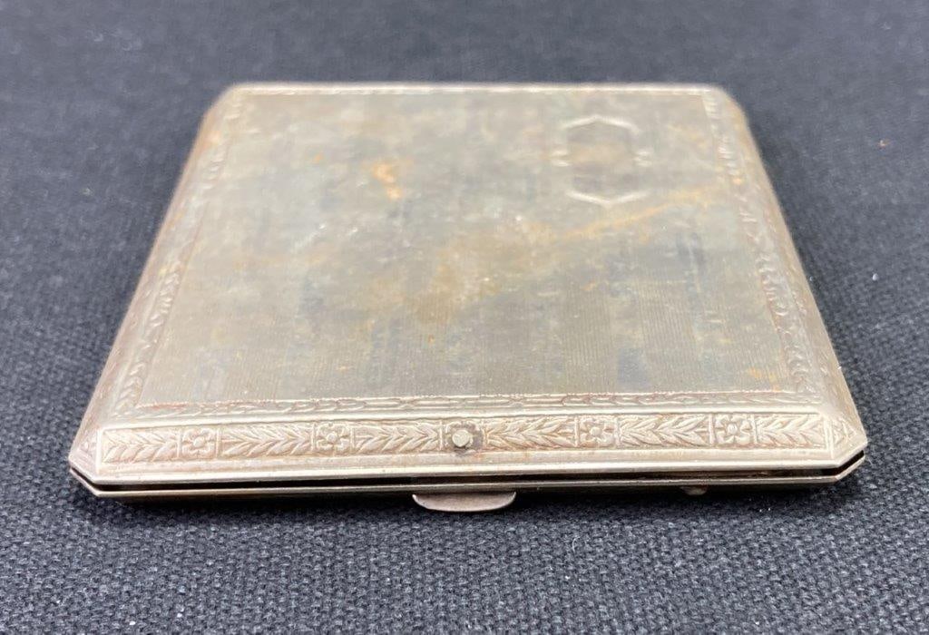 Brun Mill Company Silverplate Cigarette Case (1 of 11)