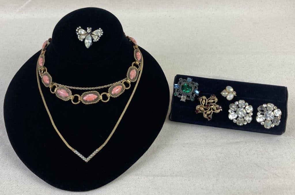 Assortment of Vintage Costume Jewelry (1 of 8)