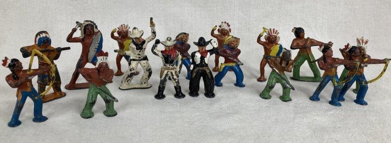Antique Cowboys and Native American Toys (1 of 4)