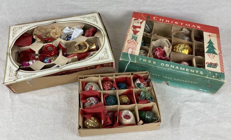 Thirty-Five Christmas Vintage Glass Ornaments (1 of 11)