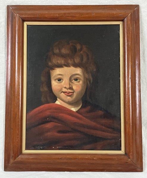 Oil Painting of Girl (1 of 8)