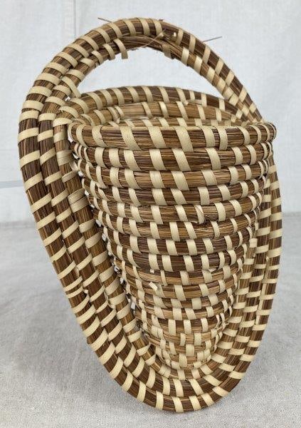 Gullah Sweetgrass Wall Basket (1 of 4)