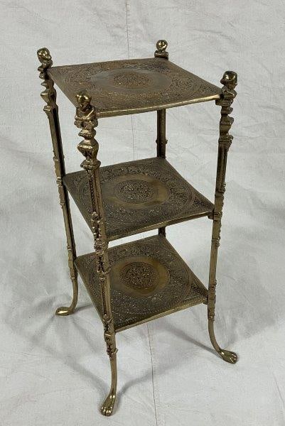 Three-Tiered French Style Plant Stand (1 of 7)