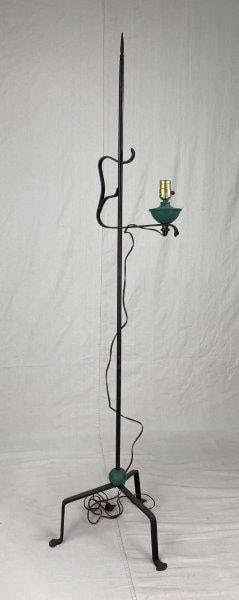 Wrought Iron Lamp (1 of 4)