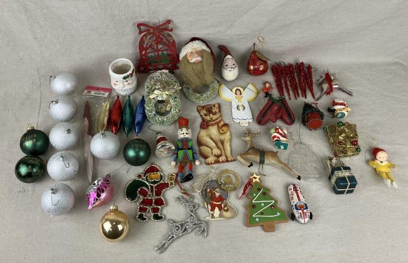 Vintage Christmas Ornament Assortment (1 of 9)