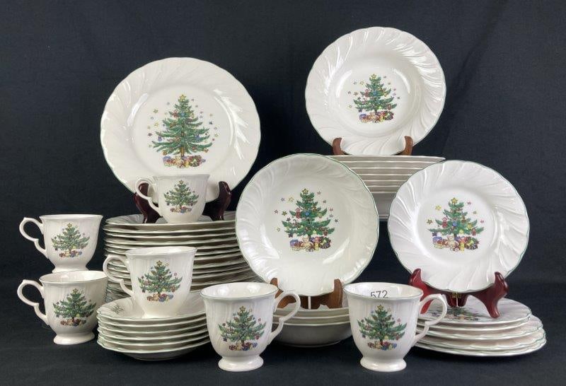 Forty-Seven Piece Nikko Happy Holidays Set (1 of 6)