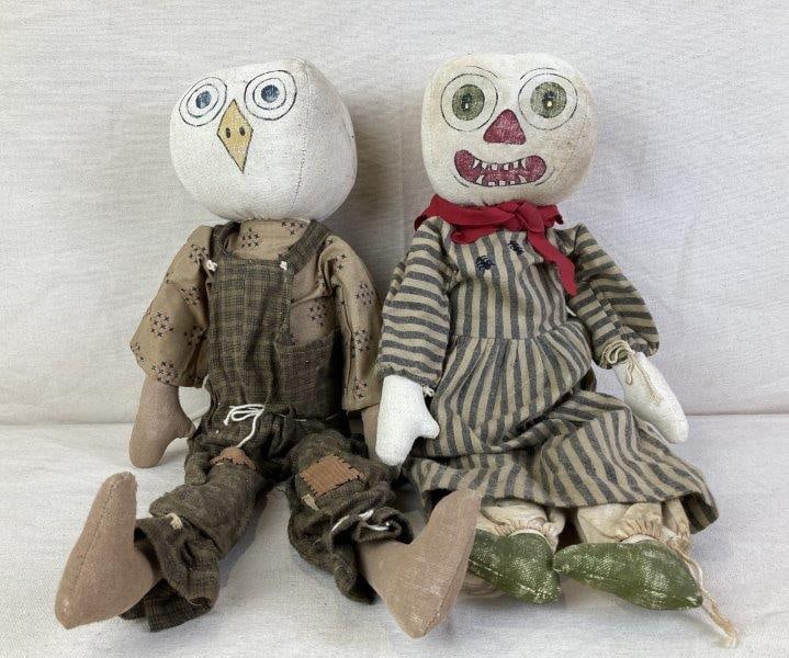 Antique Folk Art Dolls (1 of 20)