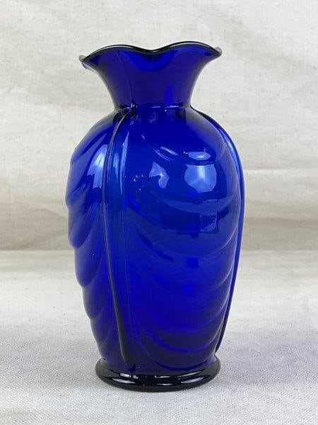 Cobalt Glass Vase (1 of 5)