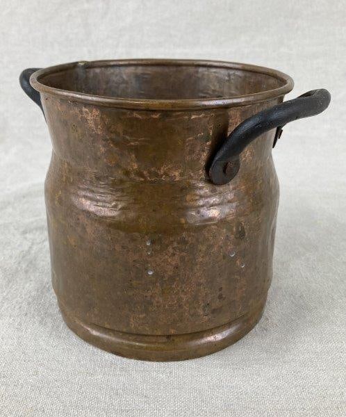 Small Hammered Copper Pot (1 of 8)