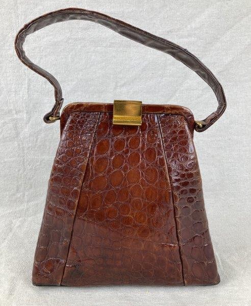 Vintage Bass Alligator Handbag (1 of 16)