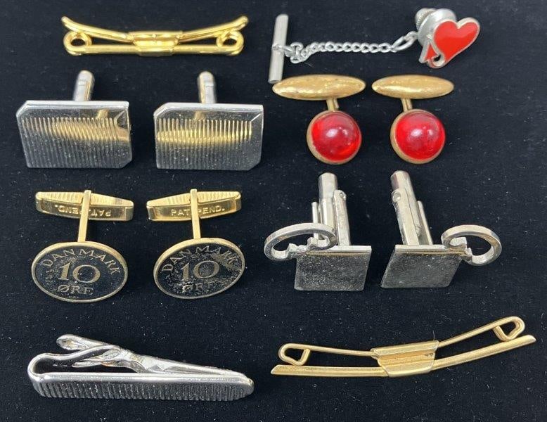 Vintage Cufflinks and Tie Clips (1 of 15)