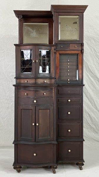 Ransom & Randolph Co. Dental Cabinet, Model No. 66, circa 1900 (1 of 14)