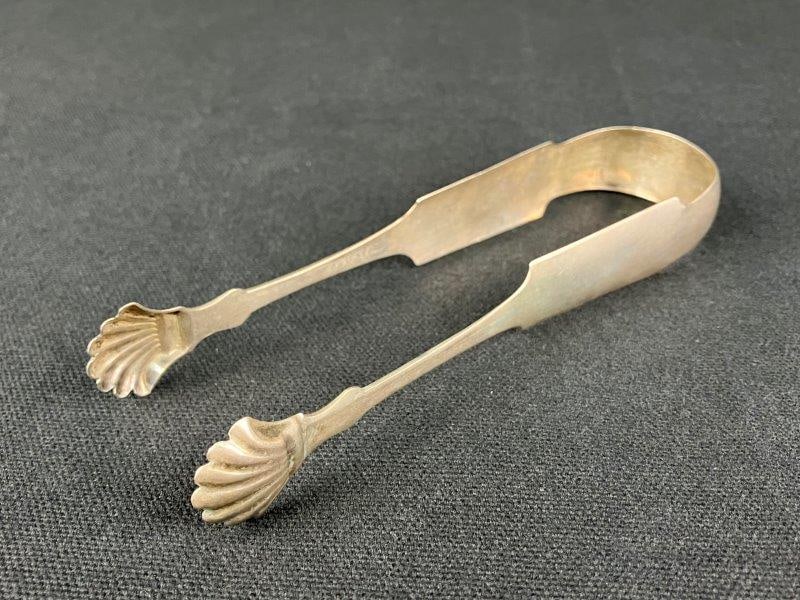 Coin Silver Sugar Tongs (1 of 8)