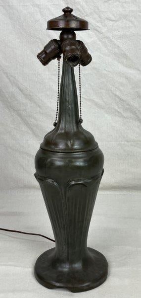 Bronze Handel Lamp Base, Early 20th Century (1 of 6)