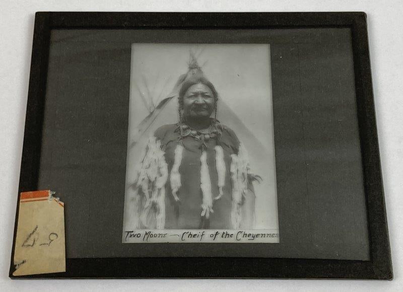 19th Century Photograph Slide of Two Moons (1 of 5)