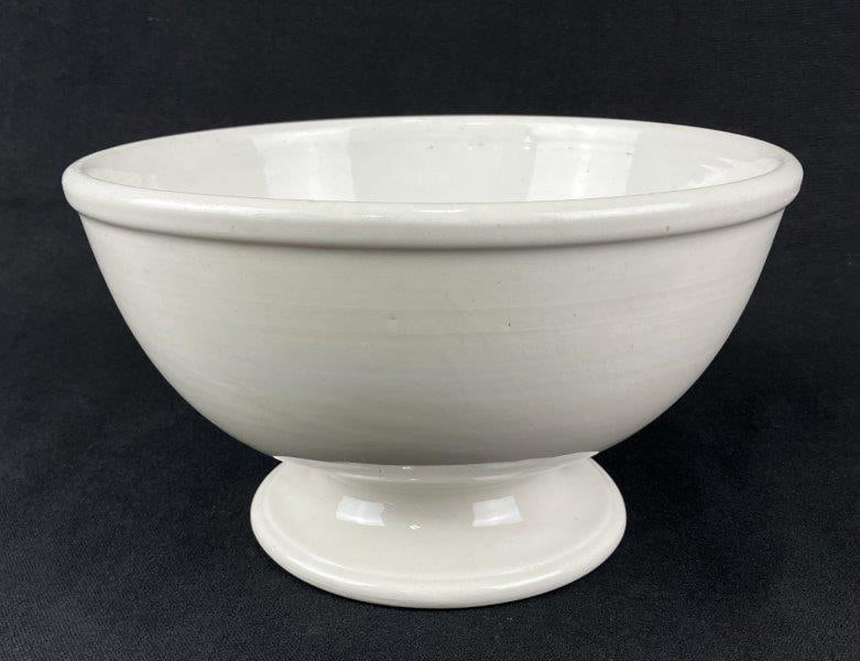 Whtie Ironstone Punch Bowl (1 of 10)