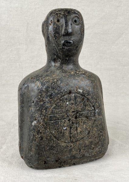Folk Art Stone Figural Sculpture (1 of 9)